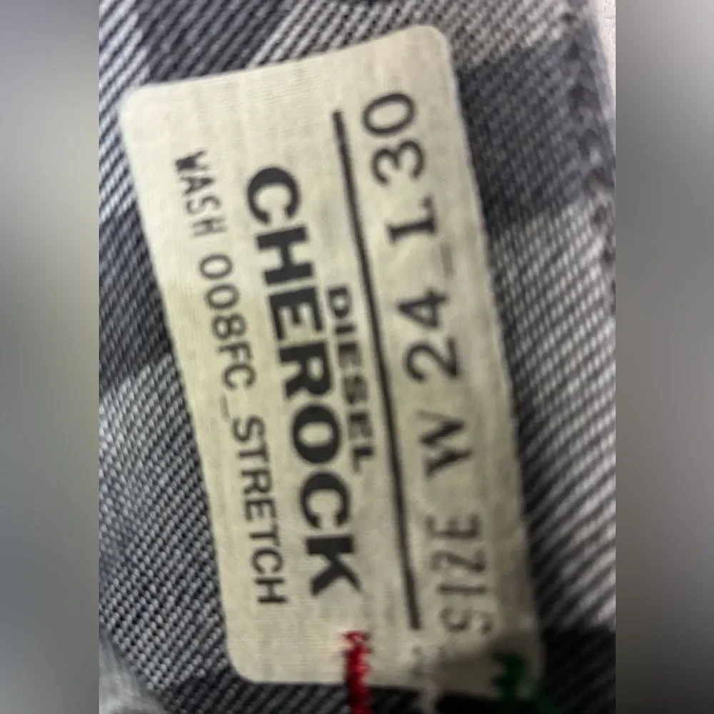 Diesel Cherock Low Rise Bootcut Jeans 24x30 Stretch Like New